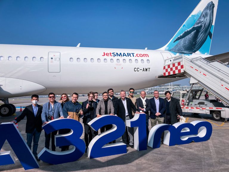 SPOTTERS PARTICIPAN EN LA RECEPCIÓN DEL PRIMER AIRBUS A321NEO DE JETSMART